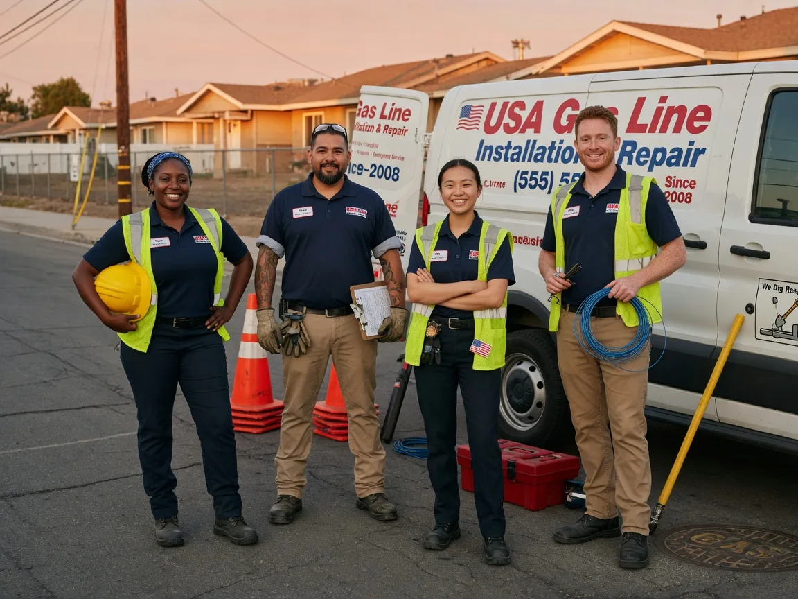 Gas Line Installation company in Le Roy, WV